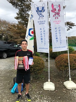 男子シングルス優勝