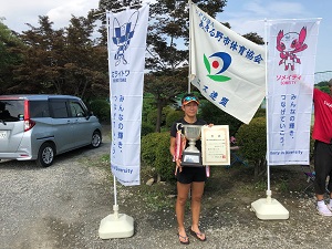 女子シングルス優勝